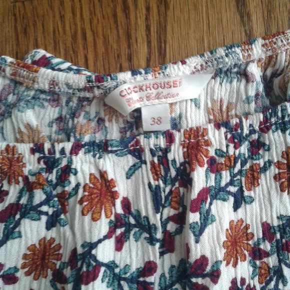 Clock House floral top size S - Picture 2 of 5